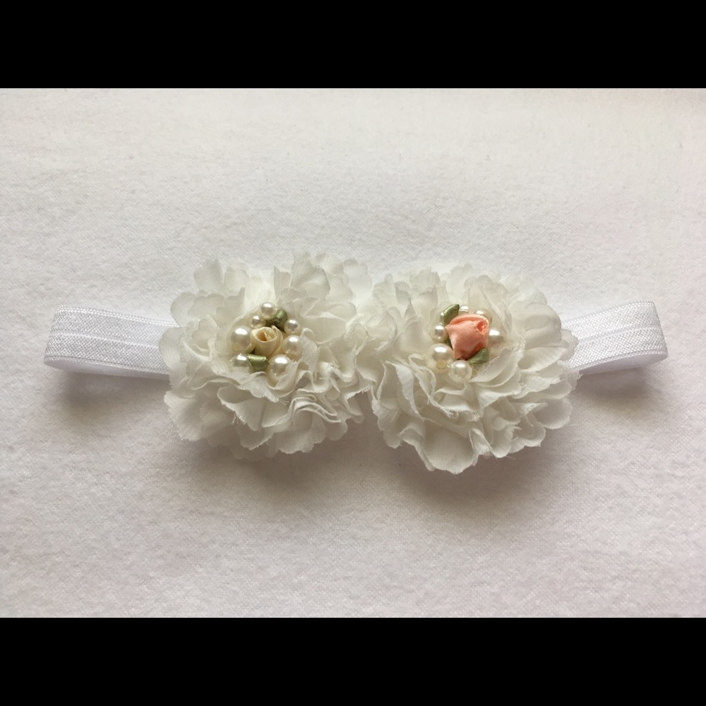 Baby girl flower headband
